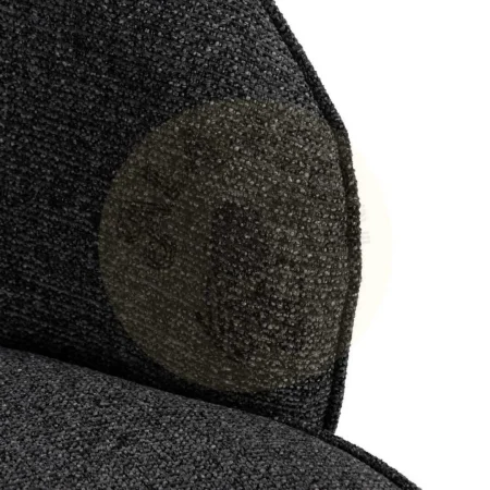 Sillón jaspeado en tejido 100% poliéster con estructura de pino y contrachapado 78x81x74cm - Ixia - 614784IX - foto-secundaria-7