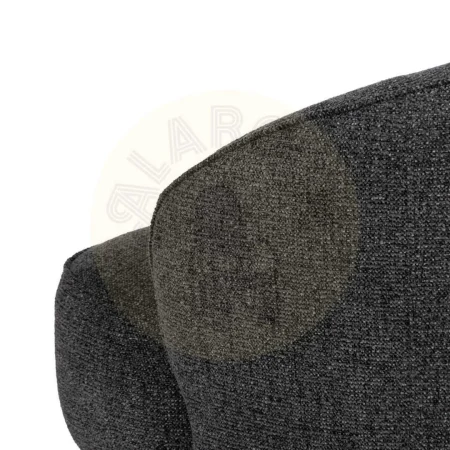 Sillón jaspeado en tejido 100% poliéster con estructura de pino y contrachapado 78x81x74cm - Ixia - 614784IX - foto-secundaria-9
