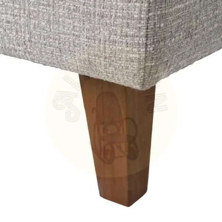 Sofá chaise longue derecho tapizado gris en tejido 100% poliéster estructura madera cojines respaldo y laterales desenfundables 240x155x86cm - Ixia - 614795IX - foto-secundaria-12