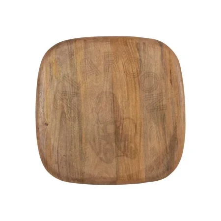 Juego de 2 mesas de centro madera de mango con estructura de metal para salón 90x90x40cm - Ixia - 614843IX - foto-secundaria-7