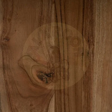 Set de 2 mesas de centro en madera y mármol para salón 100x100x41cm - Ixia - 614849IX - foto-secundaria-6