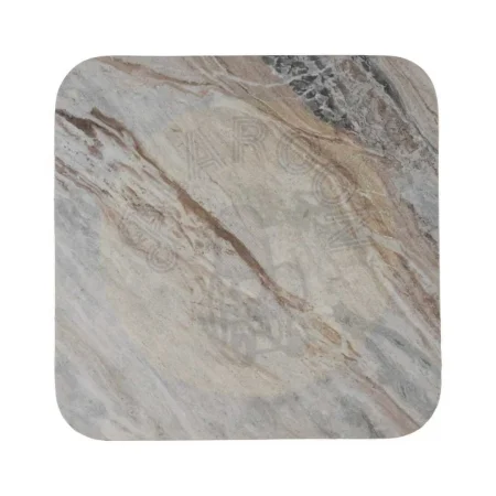 Set de 2 mesas de centro en madera y mármol para salón 100x100x41cm - Ixia - 614849IX - foto-secundaria-8