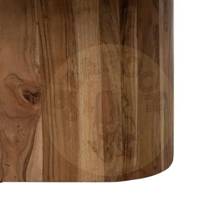 Set de 2 mesas de centro en madera y mármol para salón 100x100x41cm - Ixia - 614849IX - foto-secundaria-9