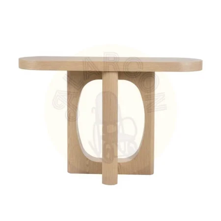 Consola en DM acabado natural para entrada 120x35x80cm - Ixia - 614907IX - foto-secundaria-2