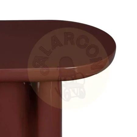 Consola lacada granate en DM para entrada con patas 75cm 120x35x80cm - Ixia - 614910IX - foto-secundaria-3