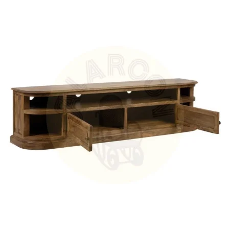 Mueble TV en madera de mango natural para salón 198x45x50cm - Ixia - 614965IX - foto-secundaria-1