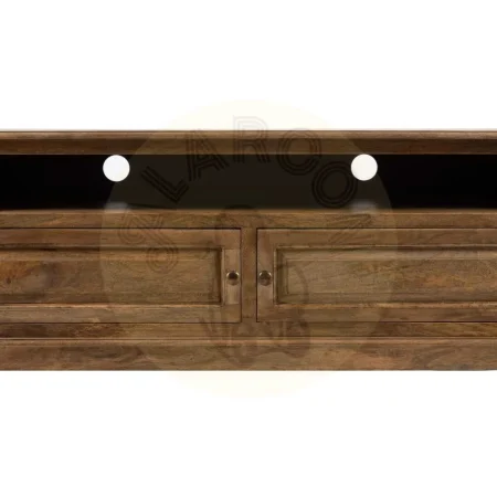 Mueble TV en madera de mango natural para salón 198x45x50cm - Ixia - 614965IX - foto-secundaria-3