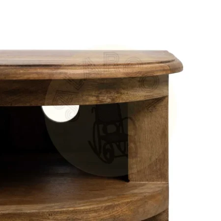 Mueble TV en madera de mango natural para salón 198x45x50cm - Ixia - 614965IX - foto-secundaria-7
