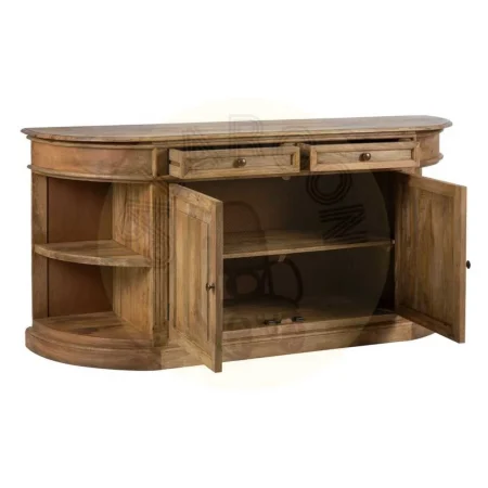 Aparador de madera de mango color natural para salón - Ixia 189x53x88cm - Ixia - 614966IX - foto-secundaria-1