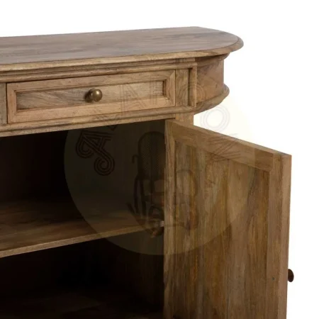 Aparador de madera de mango color natural para salón - Ixia 189x53x88cm - Ixia - 614966IX - foto-secundaria-4
