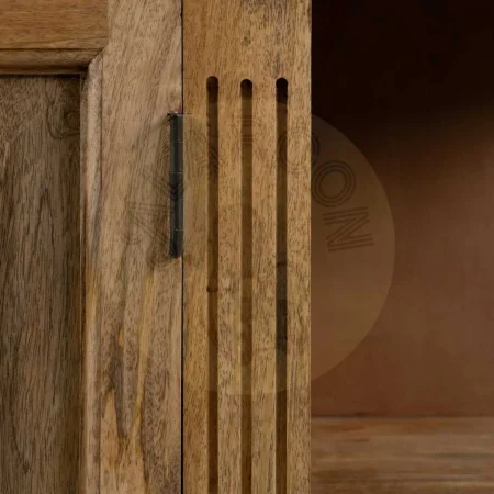 Aparador de madera de mango color natural para salón - Ixia 189x53x88cm - Ixia - 614966IX - foto-secundaria-9