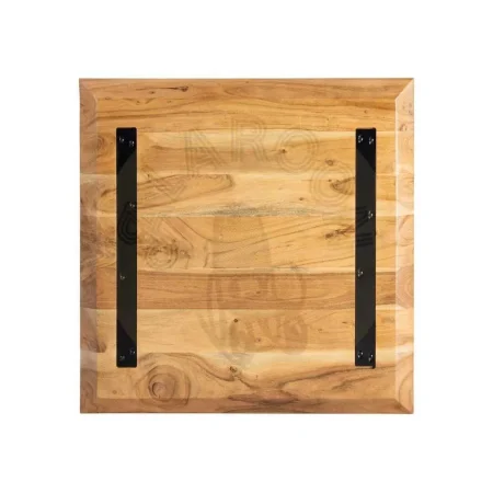 Tablero de mesa en madera de acacia acabado natural 70x70x3.80cm - Ixia - 615021IX - foto-secundaria-1