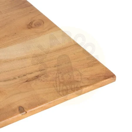 Tablero de mesa en madera de acacia acabado natural 70x70x3.80cm - Ixia - 615021IX - foto-secundaria-2