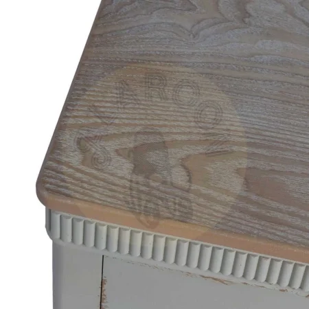 Mesita natural crema en madera de abeto y DM con cajón 50x38x72cm - Ixia - 615203IX - foto-secundaria-5