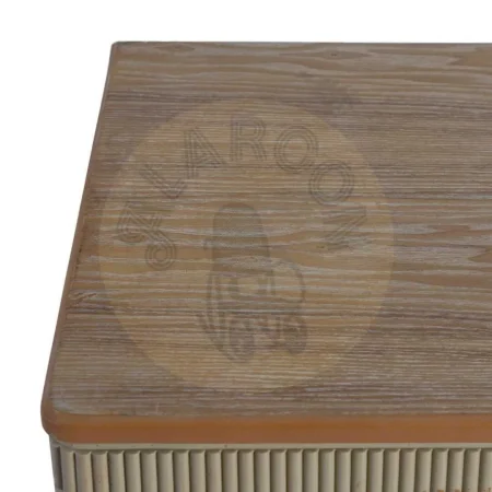 Cómoda natural crema en madera de abeto y DM con 4 cajones 115x45x90cm - Ixia - 615204IX - foto-secundaria-6