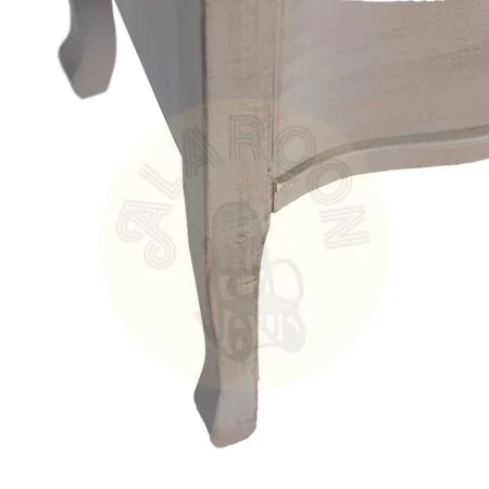 Mesita en madera de abeto marrón claro con cajones 80x38x65.50cm - Ixia - 615208IX - foto-secundaria-2