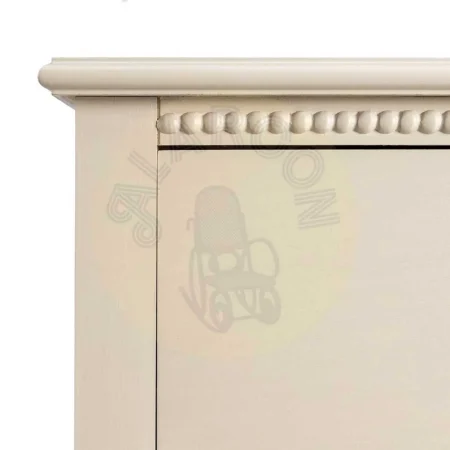 Mesita gris claro en DM con cajones 61x33x66cm - Ixia - 615279IX - foto-secundaria-2