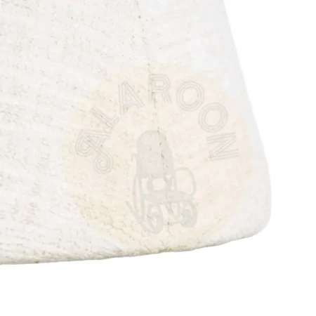 Silla tapizada crema en DM y tejido 100% poliéster retorno automático 55x50x77cm - Ixia - 615401IX - foto-secundaria-9