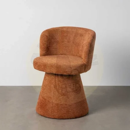 Silla calabaza en DM y tejido 100% poliéster con retorno automático 55x50x77cm - Ixia - 615402IX - foto-secundaria-10