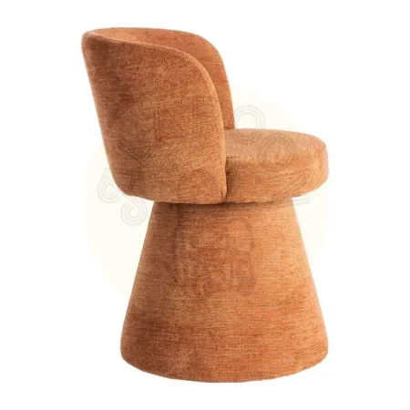 Silla calabaza en DM y tejido 100% poliéster con retorno automático 55x50x77cm - Ixia - 615402IX - foto-secundaria-2