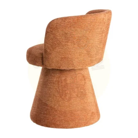 Silla calabaza en DM y tejido 100% poliéster con retorno automático 55x50x77cm - Ixia - 615402IX - foto-secundaria-3