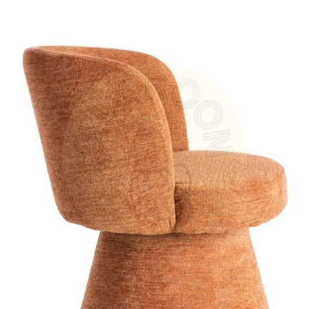 Silla calabaza en DM y tejido 100% poliéster con retorno automático 55x50x77cm - Ixia - 615402IX - foto-secundaria-6
