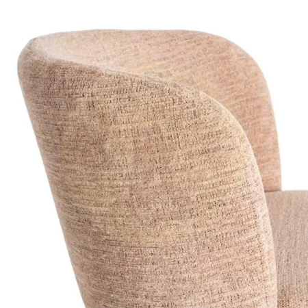 Silla rosa DM tapizada en tejido 100% poliéster con retorno automático 57x50x81cm - Ixia - 615403IX - foto-secundaria-6