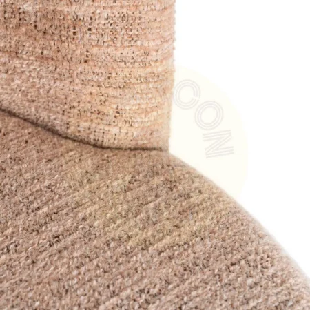 Silla rosa DM tapizada en tejido 100% poliéster con retorno automático 57x50x81cm - Ixia - 615403IX - foto-secundaria-8