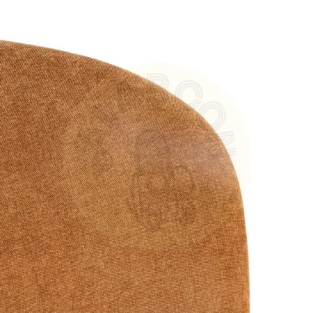 Silla apilable en tejido marrón con estructura metálica para salón 50x61x82cm - Ixia - 615459IX - foto-secundaria-7