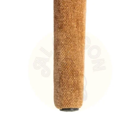Silla apilable en tejido marrón con estructura metálica para salón 50x61x82cm - Ixia - 615459IX - foto-secundaria-8