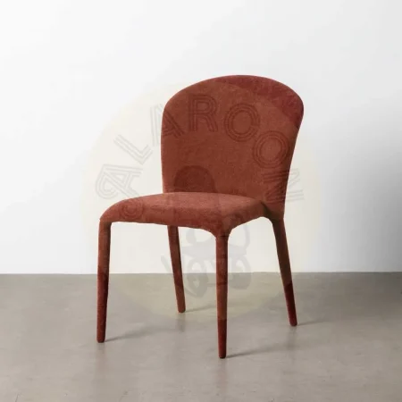 Silla apilable en tejido burdeos para salón 50x61x82cm - Ixia - 615460IX - foto-secundaria-8