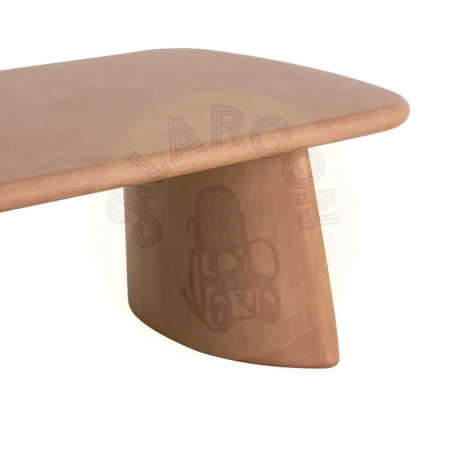 Mesa de centro teja en DM con acabado microcemento 120x60x38.50cm - Ixia - 615464IX - foto-secundaria-1