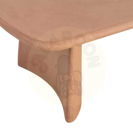 Mesa de centro teja en DM con acabado microcemento 120x60x38.50cm - Ixia - 615464IX - foto-secundaria-4