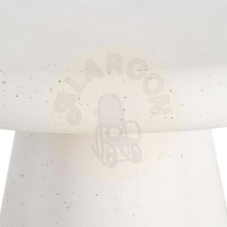Mesa de comedor terrazo en DM con acabado microcemento 120x120x76cm - Ixia - 615467IX - foto-secundaria-3