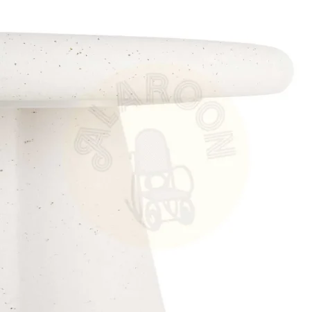 Mesa de comedor terrazo en DM con acabado microcemento 120x120x76cm - Ixia - 615467IX - foto-secundaria-5