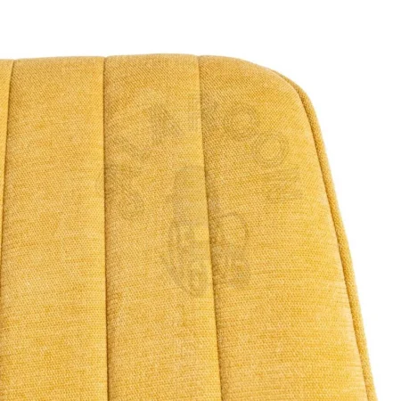 Silla tapizada en tejido amarillo para uso contract con patas de metal 50x60x85cm - Ixia - 615475IX - foto-secundaria-8
