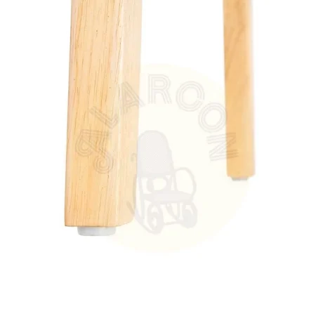 Silla de madera de caucho natural y asiento de cuerda de papel 50x59x86cm - Ixia - 615494IX - foto-secundaria-9