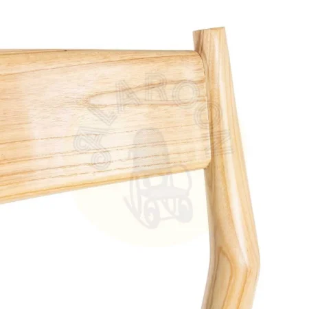 Silla de madera de fresno con asiento de cuerda de papel color natural beige 53x55x82cm - Ixia - 615499IX - foto-secundaria-7