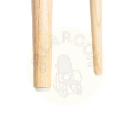Silla de madera de fresno con asiento de cuerda de papel color natural beige 53x55x82cm - Ixia - 615499IX - foto-secundaria-9