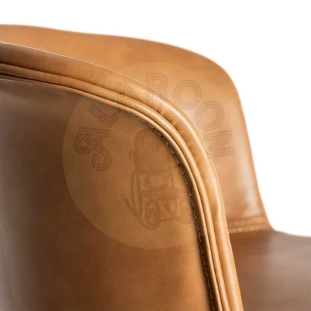 Taburete camel en metal y símil piel 44.50x48.50x93.50cm - Ixia - 615515IX - foto-secundaria-8