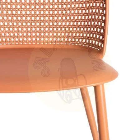 Silla teja en polipropileno con patas de acero protección UV apta exterior EN581 51x46x80cm - Ixia - 615536IX - foto-secundaria-6