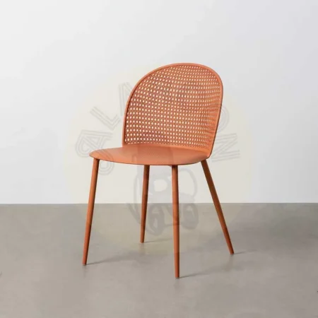 Silla teja en polipropileno con patas de acero protección UV apta exterior EN581 51x46x80cm - Ixia - 615536IX - foto-secundaria-9