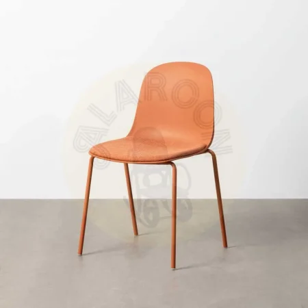 Silla teja de polipropileno con patas de acero apta contract 46x51x85cm - Ixia - 615540IX - foto-secundaria-10