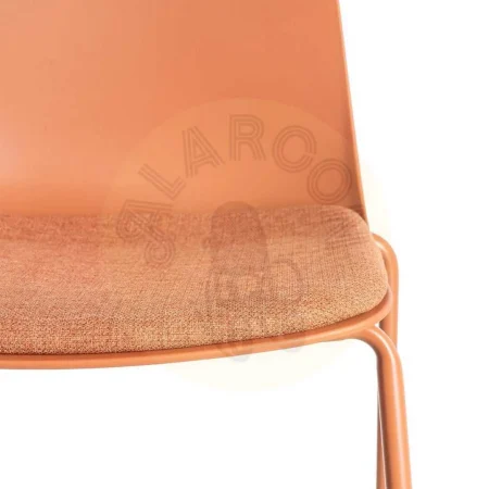 Silla teja de polipropileno con patas de acero apta contract 46x51x85cm - Ixia - 615540IX - foto-secundaria-7