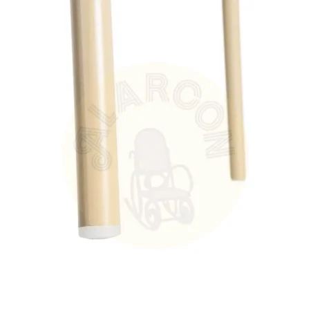 Silla caqui con patas de acero y asiento 100% poliéster 46x51x85cm - Ixia - 615542IX - foto-secundaria-9