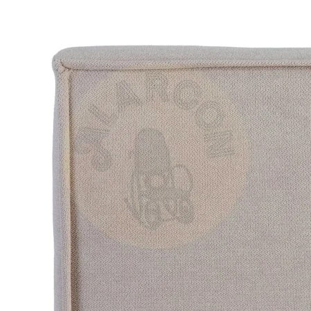 Cabecero tejido beige para dormitorio 160x122cm - Ixia - 615544IX - foto-secundaria-1