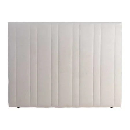 Cabecero tapizado en tejido beige para dormitorio 160x122cm - Ixia - 615545IX - foto-blanco