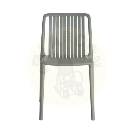 Silla apilable de polipropileno para exterior color verde 47x51x77.50cm - Ixia - 615550IX - foto-secundaria-6