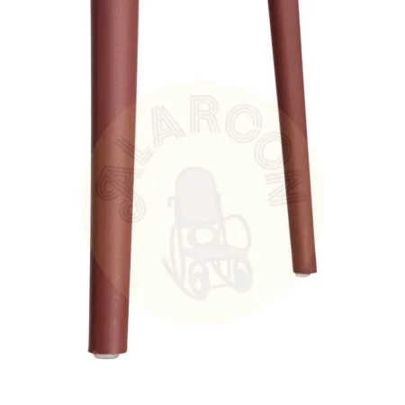 Silla apilable de polipropileno para exterior color granate 47x51x77.50cm - Ixia - 615551IX - foto-secundaria-8