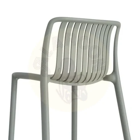 Taburete verde de polipropileno para exterior 52x55x100cm - Ixia - 615556IX - foto-secundaria-2